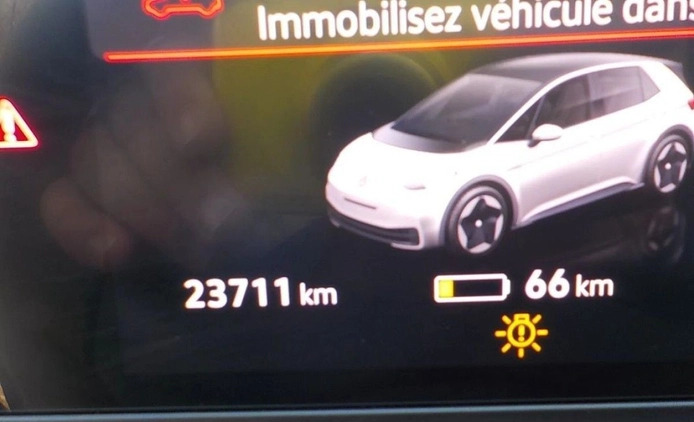 Volkswagen ID.3 cena 50900 przebieg: 23711, rok produkcji 2022 z Ustrzyki Dolne małe 379